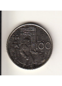 1994 100 Lire Acmonital Lavorazione della Pietra Fior di Conio San Marino